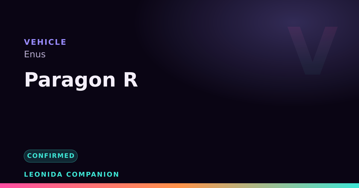 Paragon R — GTA 6 vehicle