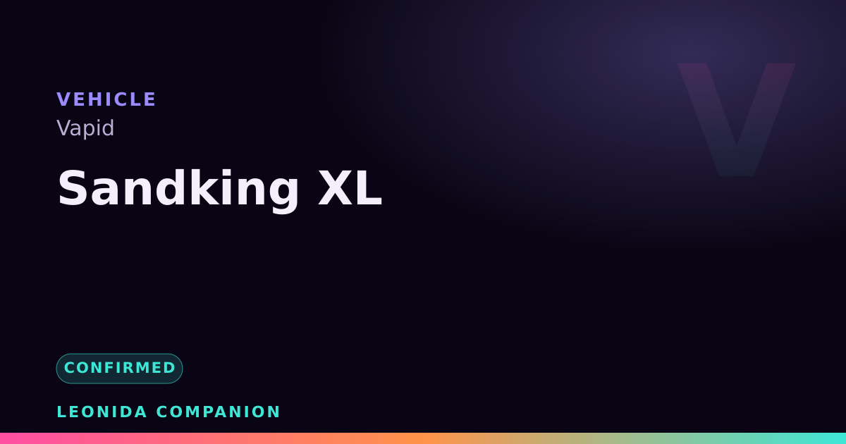 Sandking XL — GTA 6 vehicle
