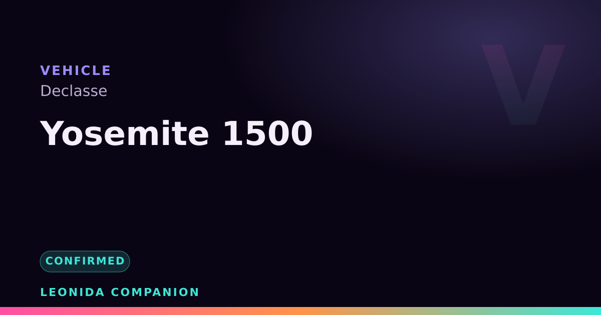 Yosemite 1500 — GTA 6 vehicle